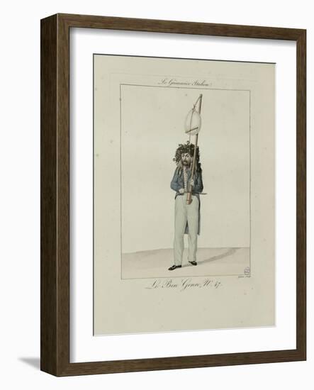 Le Bon Genre: Observations About the Parisian Fashion and Customs-Pierre Antoine Leboux De La Mesangere-Framed Giclee Print