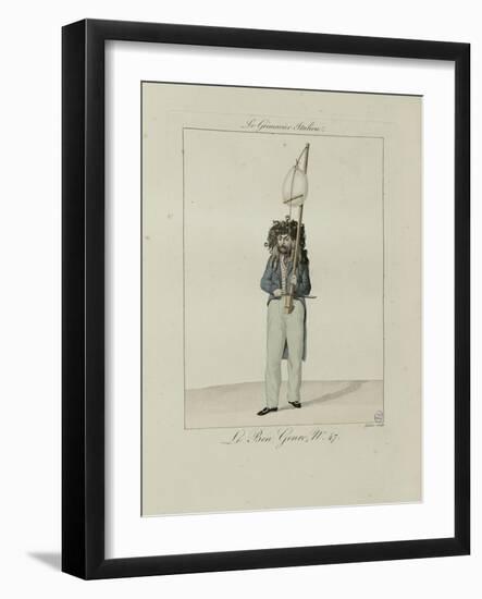 Le Bon Genre: Observations About the Parisian Fashion and Customs-Pierre Antoine Leboux De La Mesangere-Framed Giclee Print