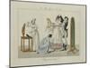 Le Bon Genre: Observations About the Parisian Fashion and Customs-Pierre Antoine Leboux De La Mesangere-Mounted Giclee Print