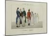 Le Bon Genre: Observations About the Parisian Fashion and Customs-Pierre Antoine Leboux De La Mesangere-Mounted Giclee Print