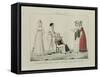 Le Bon Genre: Observations About the Parisian Fashion and Customs-Pierre Antoine Leboux De La Mesangere-Framed Stretched Canvas