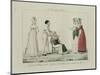 Le Bon Genre: Observations About the Parisian Fashion and Customs-Pierre Antoine Leboux De La Mesangere-Mounted Giclee Print