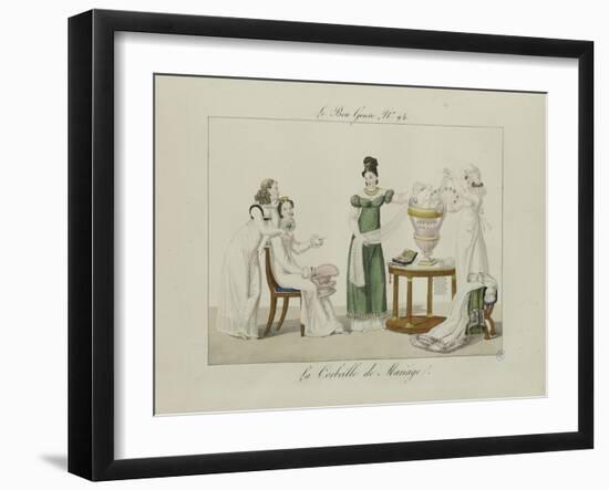 Le Bon Genre: Observations About the Parisian Fashion and Customs-Pierre Antoine Leboux De La Mesangere-Framed Giclee Print