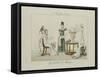 Le Bon Genre: Observations About the Parisian Fashion and Customs-Pierre Antoine Leboux De La Mesangere-Framed Stretched Canvas