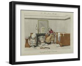 Le Bon Genre: Observations About the Parisian Fashion and Customs-Pierre Antoine Leboux De La Mesangere-Framed Giclee Print