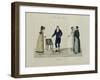 Le Bon Genre: Observations About the Parisian Fashion and Customs-Pierre Antoine Leboux De La Mesangere-Framed Giclee Print