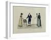 Le Bon Genre: Observations About the Parisian Fashion and Customs-Pierre Antoine Leboux De La Mesangere-Framed Giclee Print