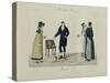 Le Bon Genre: Observations About the Parisian Fashion and Customs-Pierre Antoine Leboux De La Mesangere-Stretched Canvas