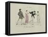 Le Bon Genre: Observations About the Parisian Fashion and Customs-Pierre Antoine Leboux De La Mesangere-Framed Stretched Canvas