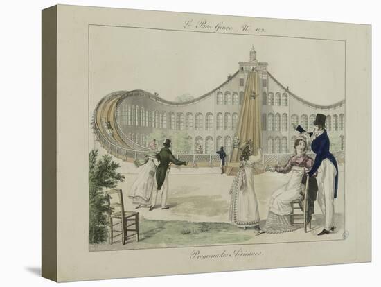 Le Bon Genre: Observations About the Parisian Fashion and Customs-Pierre Antoine Leboux De La Mesangere-Stretched Canvas