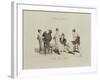 Le Bon Genre: Observations About the Parisian Fashion and Customs-Pierre Antoine Leboux De La Mesangere-Framed Giclee Print