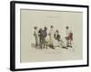 Le Bon Genre: Observations About the Parisian Fashion and Customs-Pierre Antoine Leboux De La Mesangere-Framed Giclee Print