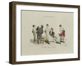 Le Bon Genre: Observations About the Parisian Fashion and Customs-Pierre Antoine Leboux De La Mesangere-Framed Giclee Print