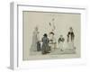 Le Bon Genre: Observations About the Parisian Fashion and Customs-Pierre Antoine Leboux De La Mesangere-Framed Giclee Print