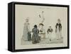 Le Bon Genre: Observations About the Parisian Fashion and Customs-Pierre Antoine Leboux De La Mesangere-Framed Stretched Canvas