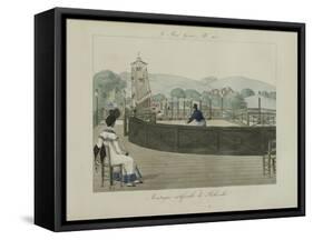 Le Bon Genre: Observations About the Parisian Fashion and Customs-Pierre Antoine Leboux De La Mesangere-Framed Stretched Canvas