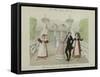 Le Bon Genre: Observations About the Parisian Fashion and Customs-Pierre Antoine Leboux De La Mesangere-Framed Stretched Canvas