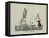 Le Bon Genre: Observations About the Parisian Fashion and Customs-Pierre Antoine Leboux De La Mesangere-Framed Stretched Canvas