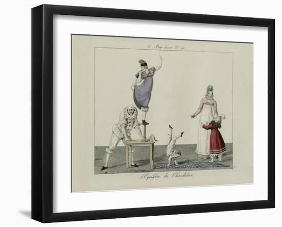 Le Bon Genre: Observations About the Parisian Fashion and Customs-Pierre Antoine Leboux De La Mesangere-Framed Giclee Print