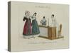 Le Bon Genre: Observations About the Parisian Fashion and Customs-Pierre Antoine Leboux De La Mesangere-Stretched Canvas