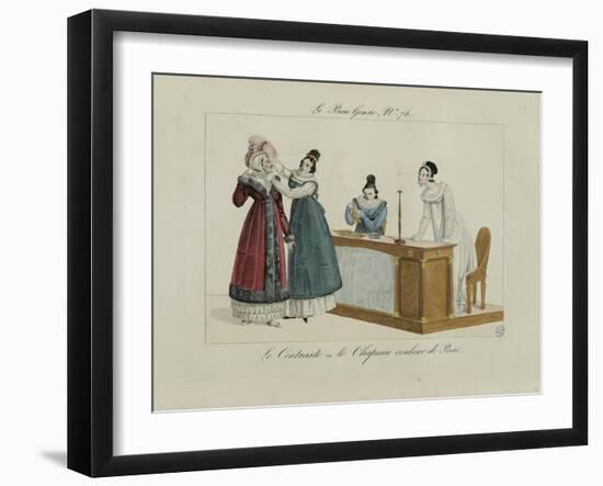 Le Bon Genre: Observations About the Parisian Fashion and Customs-Pierre Antoine Leboux De La Mesangere-Framed Giclee Print