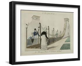 Le Bon Genre: Observations About the Parisian Fashion and Customs-Pierre Antoine Leboux De La Mesangere-Framed Giclee Print