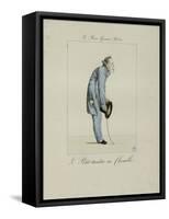Le Bon Genre: Observations About the Parisian Fashion and Customs-Pierre Antoine Leboux De La Mesangere-Framed Stretched Canvas