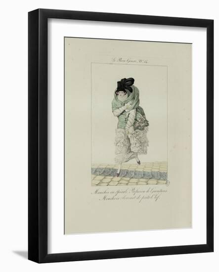 Le Bon Genre: Observations About the Parisian Fashion and Customs-Pierre Antoine Leboux De La Mesangere-Framed Giclee Print