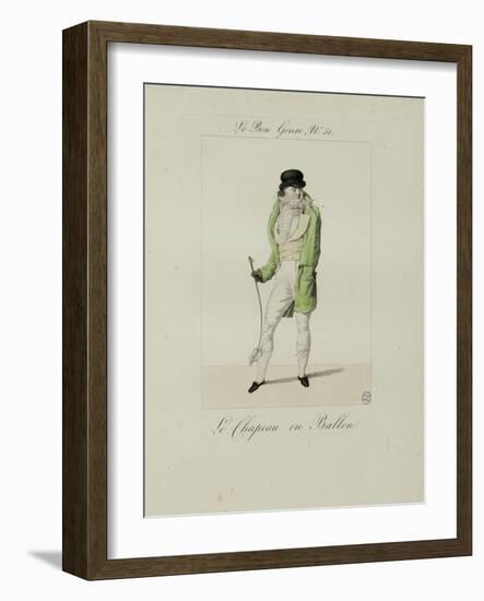 Le Bon Genre: Observations About the Parisian Fashion and Customs-Pierre Antoine Leboux De La Mesangere-Framed Giclee Print