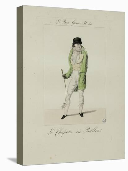 Le Bon Genre: Observations About the Parisian Fashion and Customs-Pierre Antoine Leboux De La Mesangere-Stretched Canvas