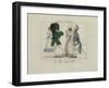 Le Bon Genre: Observations About the Parisian Fashion and Customs-Pierre Antoine Leboux De La Mesangere-Framed Giclee Print