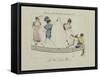 Le Bon Genre: Observations About the Parisian Fashion and Customs-Pierre Antoine Leboux De La Mesangere-Framed Stretched Canvas