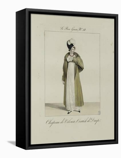 Le Bon Genre: Observations About the Parisian Fashion and Customs-Pierre Antoine Leboux De La Mesangere-Framed Stretched Canvas