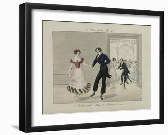 Le Bon Genre: Observations About the Parisian Fashion and Customs-Pierre Antoine Leboux De La Mesangere-Framed Giclee Print