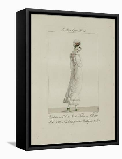 Le Bon Genre: Observations About the Parisian Fashion and Customs-Pierre Antoine Leboux De La Mesangere-Framed Stretched Canvas