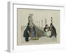 Le Bon Genre: Observations About the Parisian Fashion and Customs-Pierre Antoine Leboux De La Mesangere-Framed Giclee Print