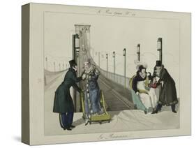 Le Bon Genre: Observations About the Parisian Fashion and Customs-Pierre Antoine Leboux De La Mesangere-Stretched Canvas