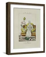 Le Bon Genre: Observations About the Parisian Fashion and Customs-Pierre Antoine Leboux De La Mesangere-Framed Giclee Print