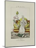 Le Bon Genre: Observations About the Parisian Fashion and Customs-Pierre Antoine Leboux De La Mesangere-Mounted Giclee Print