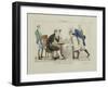 Le Bon Genre: Observations About the Parisian Fashion and Customs-Pierre Antoine Leboux De La Mesangere-Framed Giclee Print