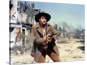 Le bon, la brute and le truand THE GOOD, THE BAD AND THE UGLY by SergioLeone with Eli Wallach, 1966-null-Stretched Canvas