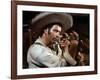 Le bon, la brute and le truand THE GOOD, THE BAD AND THE UGLY by SergioLeone with Eli Wallach, 1966-null-Framed Photo