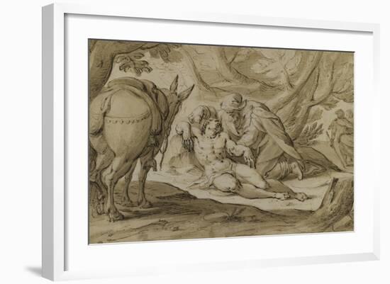 Le bon Samaritain-Hans von Aachen-Framed Giclee Print