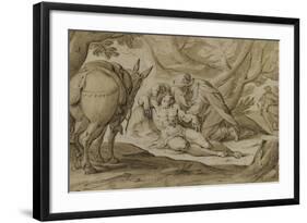 Le bon Samaritain-Hans von Aachen-Framed Giclee Print