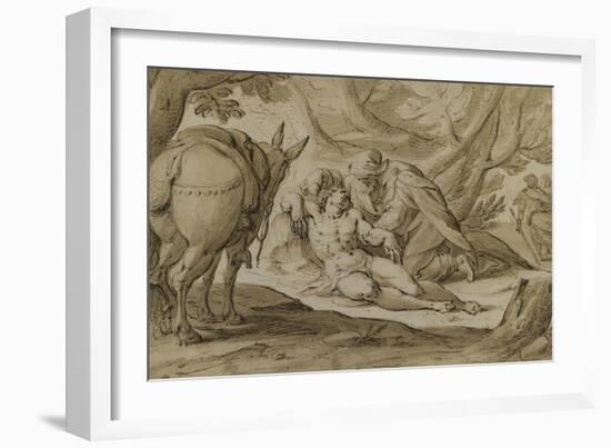 Le bon Samaritain-Hans von Aachen-Framed Giclee Print