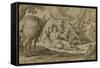 Le bon Samaritain-Hans von Aachen-Framed Stretched Canvas