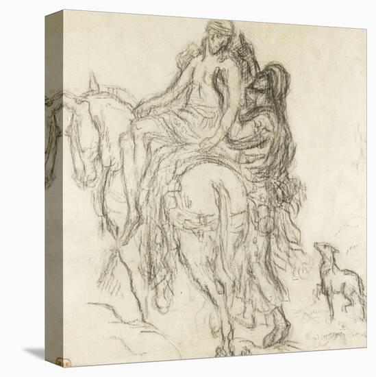 Le Bon Samaritain-Gustave Moreau-Stretched Canvas
