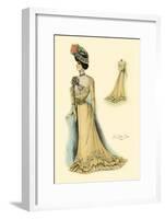 Le Bon Ton: In Gold-null-Framed Art Print