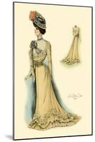 Le Bon Ton: In Gold-null-Mounted Art Print