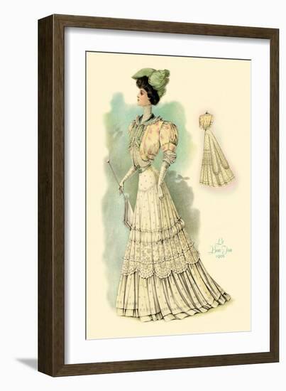 Le Bon Ton: In Summer-null-Framed Art Print